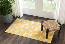 Load image into Gallery viewer, Nourison Harper 2&#39; X 4&#39; Yellow Retro Area Rug DS301 Yellow
