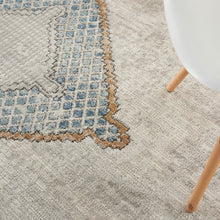 Load image into Gallery viewer, Nourison Concerto 9&#39; x 12&#39; Area Rug CNC14 Ivory/Grey/Blue
