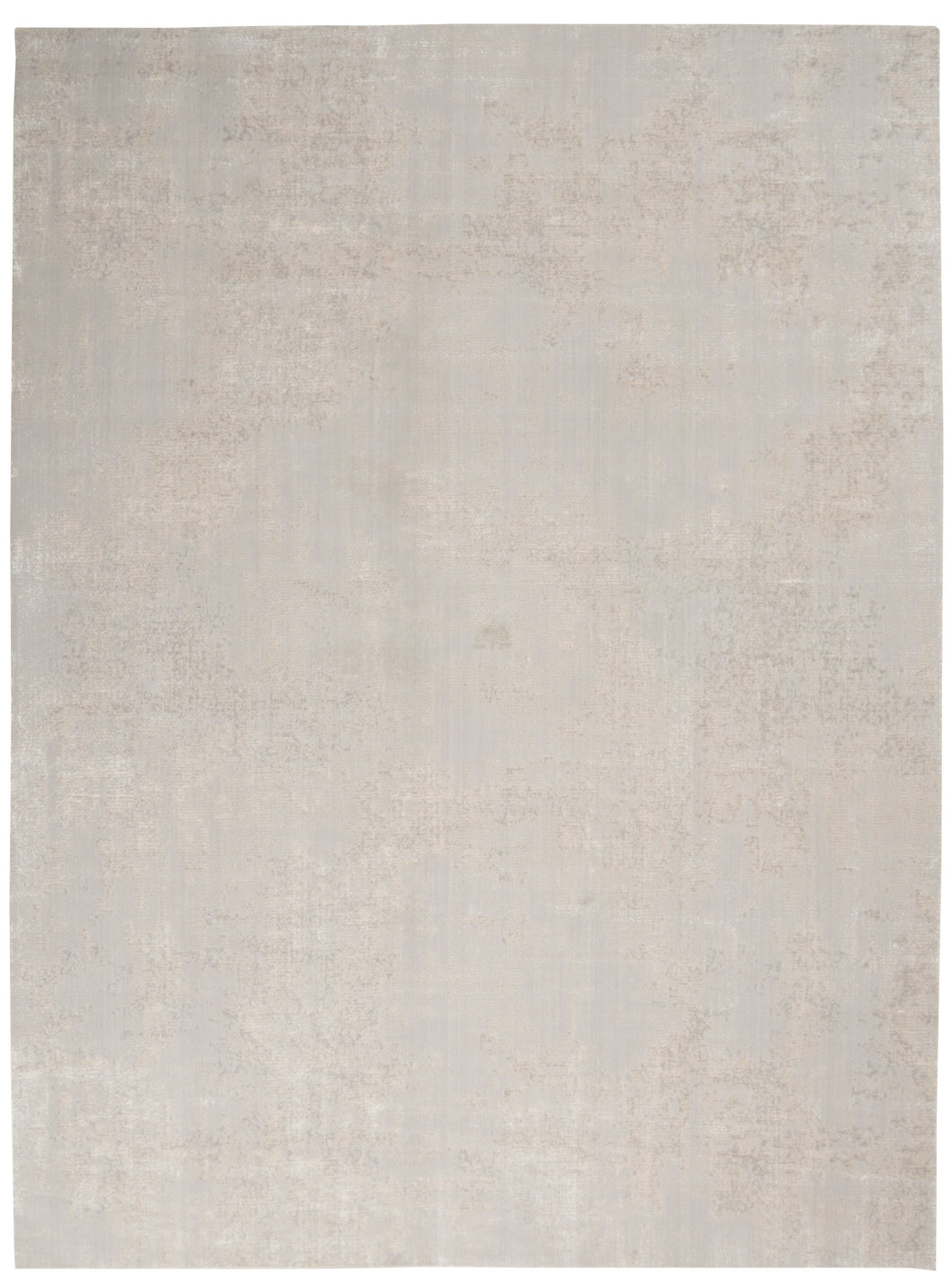 Nourison Silky Textures 9' x 13' Area Rug SLY01 Ivory/Grey