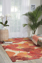 Load image into Gallery viewer, Nourison Fantasy FA24 Orange 8&#39;x11&#39; Rug FA24 Sunset
