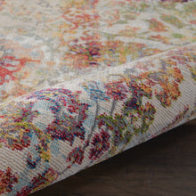 Load image into Gallery viewer, Nourison Ankara Global ANR06 White and Orange 5&#39;x8&#39; French Country Area Rug ANR06 Ivory/Orange
