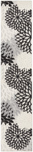 Load image into Gallery viewer, Nourison Aloha 2&#39; x 12&#39; Area Rug ALH05 Black White
