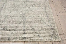 Load image into Gallery viewer, Nourison Ellora ELL02 Grey 9&#39;x12&#39; Oversized Handmade Rug ELL02 Stone
