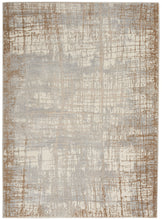 Load image into Gallery viewer, Nourison Ck950 Rush 10&#39; Runner Area Rug CK950 Ivory/Taupe
