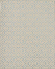 Load image into Gallery viewer, Nourison Jubilant JUB19 White and Blue 8&#39;x10&#39; Large Low-pile Rug JUB19 Ivory/Blue
