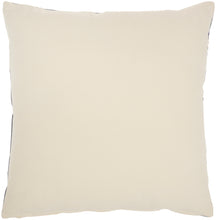 Load image into Gallery viewer, Mina Victory Life Styles Diamond Embroidered Dots Navy Throw Pillow SH030 20&quot;X20&quot;
