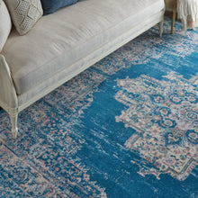 Load image into Gallery viewer, Nourison Grafix 9&#39; x 12&#39; Persian Area Rug GRF14 Blue

