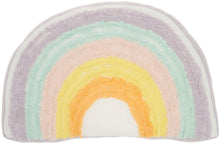 Load image into Gallery viewer, Mina Victory Plush Rainbow Shape Multicolor Throw Pillow CR894 12&quot; X 18&quot; X 4&quot;
