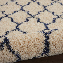 Load image into Gallery viewer, Nourison Amore AMOR2 Blue and Ivory 7&#39;x10&#39; Rug AMOR2 Ivory/Blue
