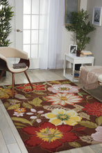 Load image into Gallery viewer, Nourison Fantasy 2&#39;x4&#39; Brown Area Rug FA18 Chocolate
