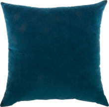 Load image into Gallery viewer, Nourison Luminescence Metallic Splash Teal Throw Pillow QY168 18&quot;X18&quot;

