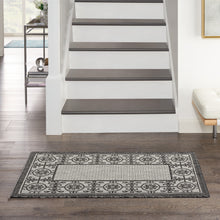 Load image into Gallery viewer, Nourison Country Side 2&#39; x 4&#39; Area Rug CTR03 Ivory/Charcoal
