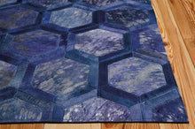 Load image into Gallery viewer, Michael Amini City Chic MA100 Blue 8&#39;x10&#39; Rug MA100 Cobalt
