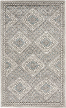 Load image into Gallery viewer, Nourison Concerto 3&#39; x 5&#39; Area Rug CNC16 Grey/Ivory/Blue
