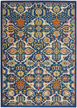 Load image into Gallery viewer, Nourison Allur 4&#39; x 6&#39; Navy Multicolor Area Rug ALR03 Navy Multicolor
