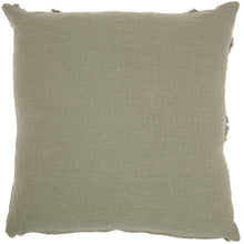 Load image into Gallery viewer, Mina Victory Life Styles Distressed Diamond Sage Throw Pillow SH018 24&quot; X 24&quot;
