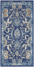 Load image into Gallery viewer, Nourison Grafix 2&#39; x 4&#39; Area Rug GRF24 Navy
