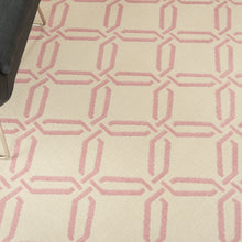 Load image into Gallery viewer, Nourison Jubilant JUB17 White and Pink 4&#39;x6&#39; Mid-century Area Rug JUB17 Ivory/Pink
