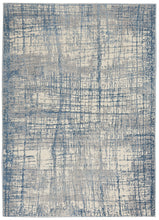 Load image into Gallery viewer, Nourison Ck950 Rush 2&#39; x 4&#39; Area Rug CK950 Ivory Blue
