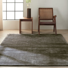 Load image into Gallery viewer, Calvin Klein Home Lunar LUN1 Grey and Black 4&#39;x6&#39; Area Rug LUN1 Storm
