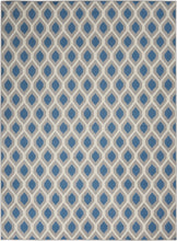 Load image into Gallery viewer, Nourison Grafix GRF22 Blue and Grey 5&#39;x7&#39; Area Rug GRF22 Blue
