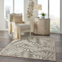 Load image into Gallery viewer, Nourison Aloha 4&#39;x6&#39; Cream Patio Area Rug ALH18 Natural
