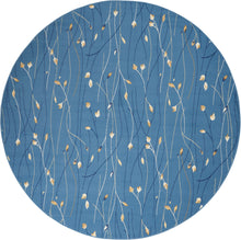 Load image into Gallery viewer, Nourison Grafix 8&#39; Round Area Rug GRF15 Light Blue

