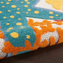 Load image into Gallery viewer, Nourison Aloha 8&#39; Round Area Rug ALH24 Multicolor
