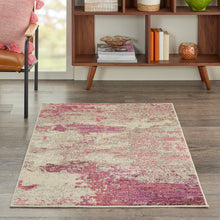 Load image into Gallery viewer, Nourison Celestial 3&#39; x 5&#39; Area Rug CES02 Ivory/Pink
