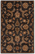 Load image into Gallery viewer, Nourison India House IH83 Black 3&#39;x5&#39; Area Rug IH83 Charcoal
