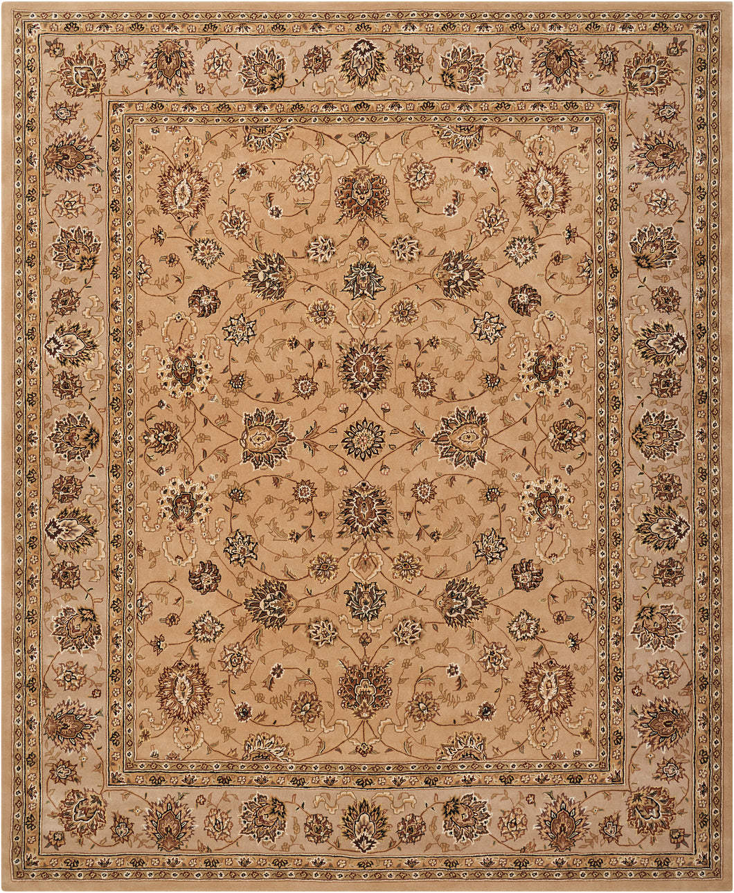 Nourison 2000 2071 Camel 10' Oval Area Rug 2071 Camel