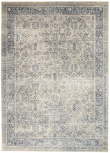 Load image into Gallery viewer, Malta by kathy ireland Home MAI12 Ivory/Blue 8&#39;x11&#39; Area Rug MAI12 Ivory/Blue
