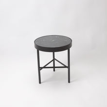 Load image into Gallery viewer, Kali Side Table - Dark Green Marble Top
