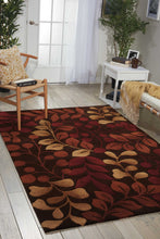 Load image into Gallery viewer, Nourison Contour CON02 Brown 7&#39;x9&#39; Rug CON02 Chocolate
