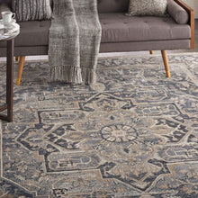 Load image into Gallery viewer, Kathy Ireland Moroccan Celebration 8&#39;x11&#39; Area Rug KI381 Navy
