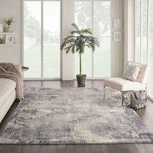 Load image into Gallery viewer, Kathy Ireland Moroccan Celebration 8&#39;x11&#39; Area Rug KI388 Blue/Beige
