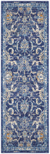 Load image into Gallery viewer, Nourison Grafix GRF24 Navy Blue 2&#39;x8&#39; Persian Area Rug
