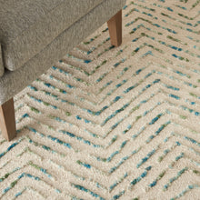 Load image into Gallery viewer, Nourison Colorado 5&#39; x 7&#39; Area Rug CLR02 Iv/Green
