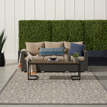 Load image into Gallery viewer, Nourison Aloha 10&#39;x13&#39; Grey Patio Area Rug ALH21 Natural
