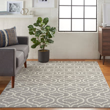 Load image into Gallery viewer, Nourison Jubilant JUB19 Grey 6&#39;x9&#39; Moroccan Area Rug JUB19 Grey
