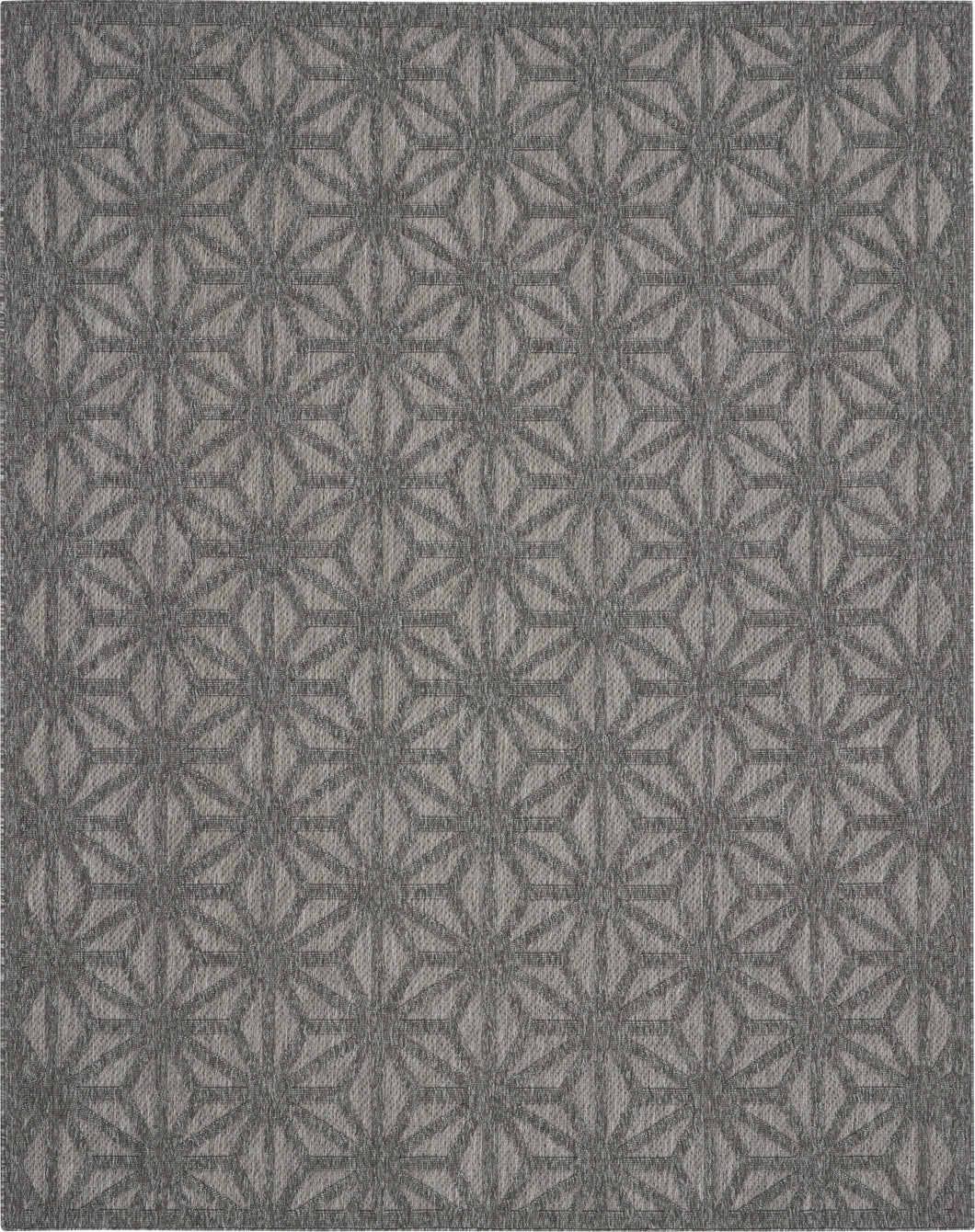 Nourison Cozumel 8' x 10' Area Rug CZM01 Dark Grey
