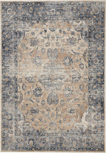 Load image into Gallery viewer, Malta by kathy ireland Home MAI13 Blue/Ivory 4&#39;x6&#39; Area Rug MAI13 Blue/Ivory
