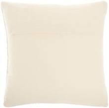 Load image into Gallery viewer, Mina Victory Life Styles Woven Dot Stripes Ivory Throw Pillow GC380 18&quot;X18&quot;
