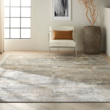 Load image into Gallery viewer, Nourison Ck950 Rush 9&#39; x 12&#39; Area Rug CK951 Grey/Beige

