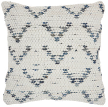 Load image into Gallery viewer, Mina Victory Life Styles Denim Arrows Throw Pillow DL882 20&quot;X20&quot;
