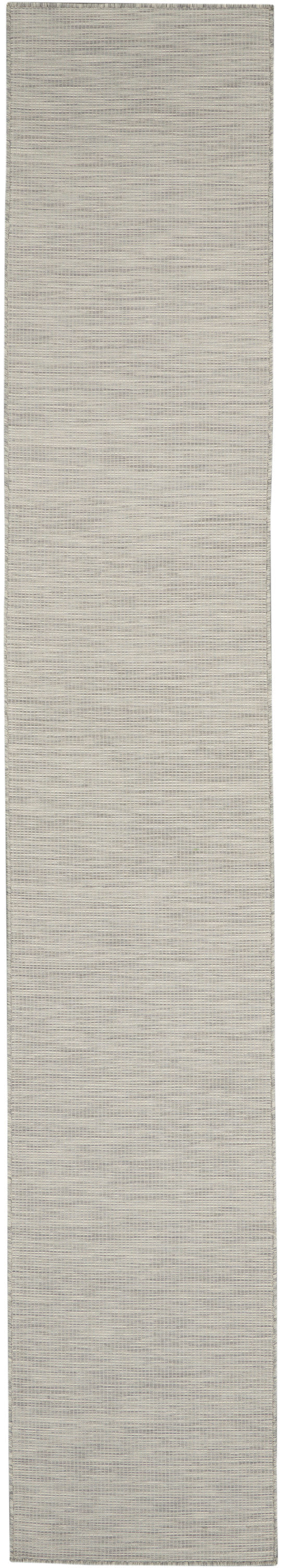 Nourison Positano 12' Runner Area Rug POS01 Lt Grey