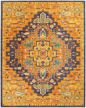 Load image into Gallery viewer, Nourison Allur 8&#39; x 10&#39; Orange Multicolor Area Rug ALR04 Orange Multicolor

