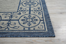 Load image into Gallery viewer, Nourison Country Side 6&#39; x 9&#39; Area Rug CTR03 Ivory Blue
