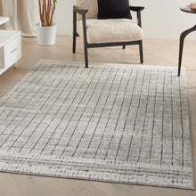 Load image into Gallery viewer, Nourison Concerto 5&#39; x 7&#39; Area Rug CNC13 Ivory/Grey
