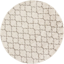 Load image into Gallery viewer, Nourison Amore AMOR2 Beige 8&#39; Round Rug AMOR2 Cream
